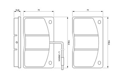 BOSCH 0 986 460 932 Číslo výrobce: BP502. EAN: 3165141096125.