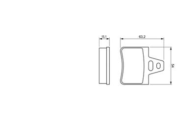 BOSCH 0 986 460 958 Číslo výrobce: BP527. EAN: 3165141096392.
