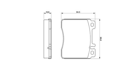 BOSCH 0 986 460 976 Číslo výrobce: BP545. EAN: 3165141096606.