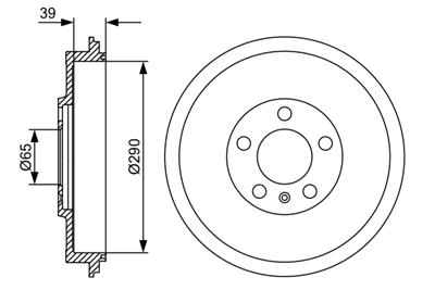 BOSCH 0 986 477 152 Číslo výrobce: DB223. EAN: 4047024172401.