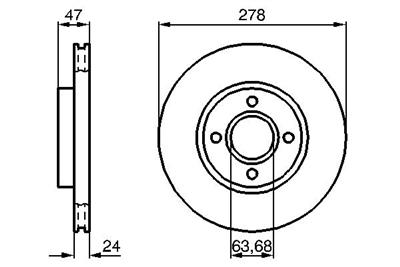 BOSCH 0 986 478 427 Číslo výrobce: BD358. EAN: 3165143163290.
