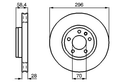 BOSCH 0 986 478 593 Číslo výrobce: BD513. EAN: 3165142287126.