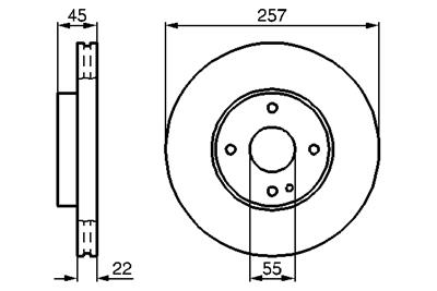 BOSCH 0 986 478 638 Číslo výrobce: BD556. EAN: 4047024095540.