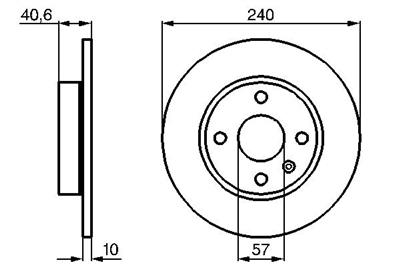 BOSCH 0 986 478 731 Číslo výrobce: BD644. EAN: 4047024094024.