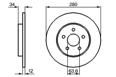BOSCH 0 986 479 068 Číslo výrobce: BD1005. EAN: 4047024094789.