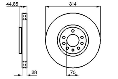 BOSCH 0 986 479 143 Číslo výrobce: BD980. EAN: 3165142839394.