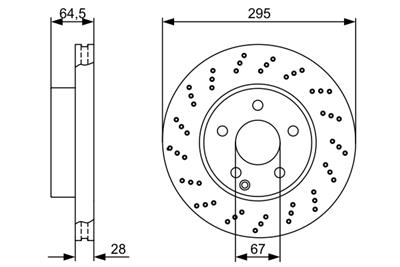 BOSCH 0 986 479 331 Číslo výrobce: BD1227. EAN: 4047024309371.