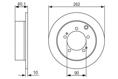 BOSCH 0 986 479 603 Číslo výrobce: BD1446. EAN: 4047024685826.