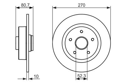 BOSCH 0 986 479 607 Číslo výrobce: BD1450. EAN: 4047024685710.