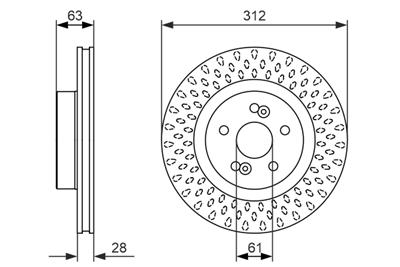 BOSCH 0 986 479 723 Číslo výrobce: BD1555. EAN: 4047024886896.
