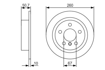 BOSCH 0 986 479 C96 Číslo výrobce: BD2417. EAN: 4047025570831.