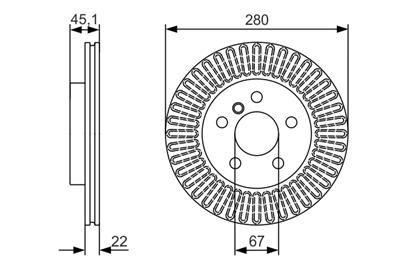 BOSCH 0 986 479 C97 Číslo výrobce: BD2418. EAN: 4047025570824.