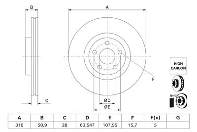 BOSCH 0 986 479 J32 Číslo výrobce: BD3181. EAN: 4047026839890.