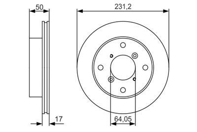 BOSCH 0 986 479 R96 Číslo výrobce: BD1892. EAN: 4047025138222.