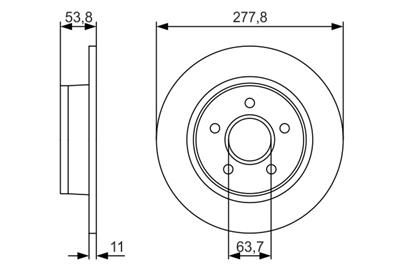 BOSCH 0 986 479 S51 Číslo výrobce: BD1933. EAN: 4047025138697.