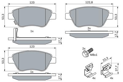 BOSCH 0 986 494 092 Číslo výrobce: BP1002. EAN: 4047024130296.