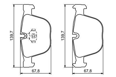 BOSCH 0 986 494 325 Číslo výrobce: BP1215. EAN: 4047024646230.