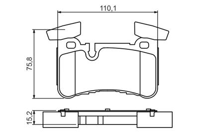 BOSCH 0 986 494 411 Číslo výrobce: BP1333. EAN: 4047024821392.