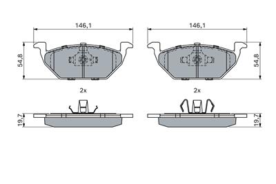 BOSCH 0 986 494 925 Číslo výrobce: BP1914. EAN: 4047026176094.