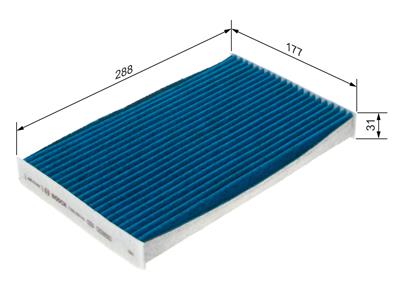 BOSCH 0 986 628 578 Číslo výrobce: A 8578. EAN: 4047026534122.