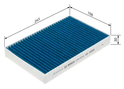 BOSCH 0 986 628 592 Číslo výrobce: A 8592. EAN: 4047026535266.