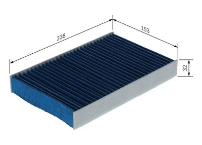BOSCH 0 986 628 650 Číslo výrobce: A 8650. EAN: 4047026796100.