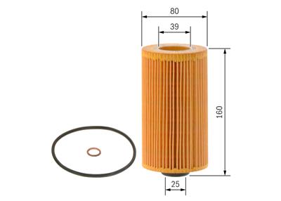 BOSCH 1 457 429 141 Číslo výrobce: P 9141. EAN: 4047023223432.