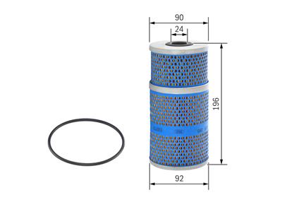 BOSCH 1 457 429 265 Číslo výrobce: P 9265. EAN: 3165141016000.