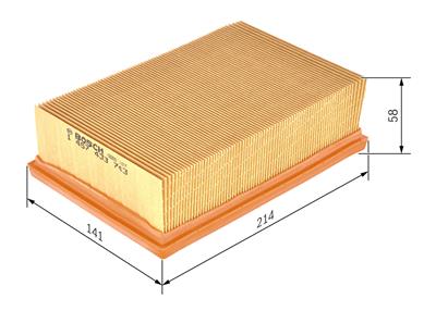 BOSCH 1 457 433 743 Číslo výrobce: S 3743. EAN: 4047023223517.