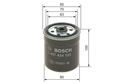 BOSCH 1 457 434 123 Číslo výrobce: N 4123. EAN: 3165141017298.