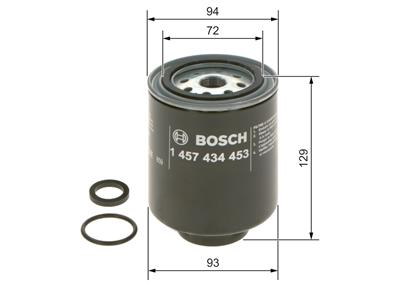 BOSCH 1 457 434 453 Číslo výrobce: N 4453. EAN: 3165144055518.