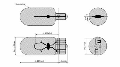 BOSCH 1 987 301 098 Číslo výrobce: W5W. EAN: 4047026583830.