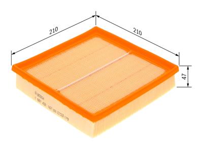 BOSCH 1 987 431 167 Číslo výrobce: M 1167. EAN: 4047024374454.