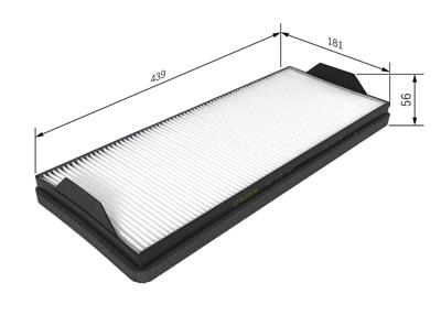 BOSCH 1 987 431 168 Číslo výrobce: M 1168. EAN: 4047024374447.
