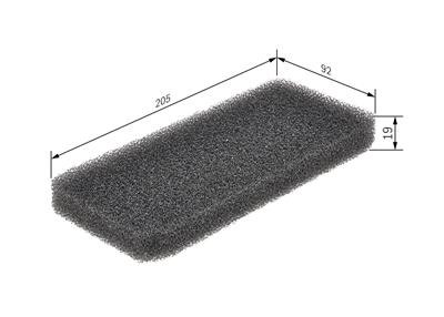 BOSCH 1 987 431 170 Číslo výrobce: M 1170. EAN: 4047024810129.