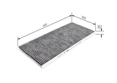 BOSCH 1 987 431 194 Číslo výrobce: R 1194. EAN: 4047024884663.