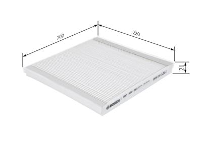 BOSCH 1 987 432 063 Číslo výrobce: M 2063. EAN: 4047023214751.