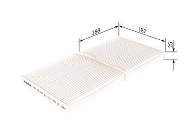 BOSCH 1 987 432 242 Číslo výrobce: M 2242. EAN: 4047024884595.