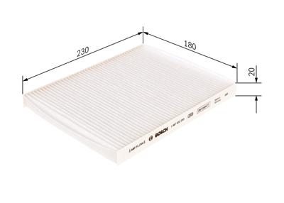 BOSCH 1 987 432 253 Číslo výrobce: M 2253. EAN: 4047024884878.