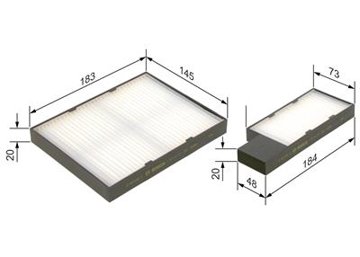 BOSCH 1 987 432 276 Číslo výrobce: M 2276. EAN: 4047025113274.