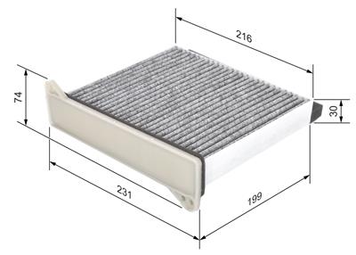 BOSCH 1 987 432 426 Číslo výrobce: R 2426. EAN: 4047024135352.