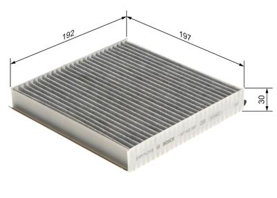 BOSCH 1 987 432 568 Číslo výrobce: R 2568. EAN: 4047025113168.