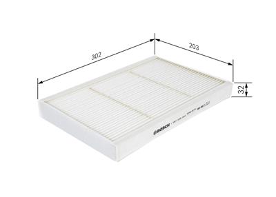 BOSCH 1 987 435 004 Číslo výrobce: M 5004. EAN: 4047025249225.