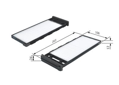 BOSCH 1 987 435 006 Číslo výrobce: M 5006. EAN: 4047025248938.