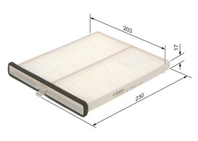 BOSCH 1 987 435 019 Číslo výrobce: M 5019. EAN: 4047025249188.