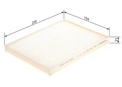 BOSCH 1 987 435 097 Číslo výrobce: M 5097. EAN: 4047026151145.