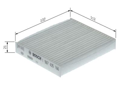 BOSCH 1 987 435 166 Číslo výrobce: M 5166. EAN: 4047026583847.