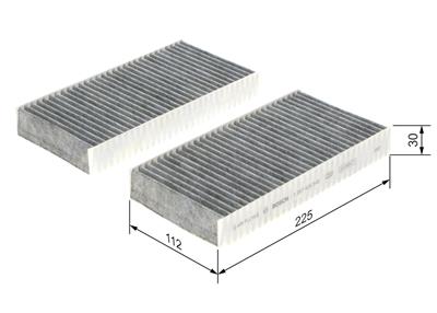 BOSCH 1 987 435 549 Číslo výrobce: R 5549. EAN: 4047025473002.