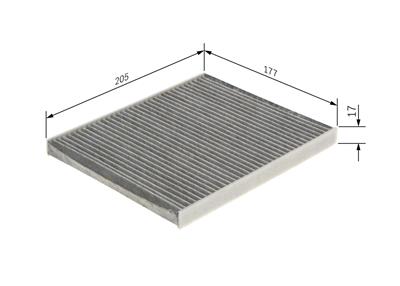 BOSCH 1 987 435 583 Číslo výrobce: R 5583. EAN: 4047026262797.