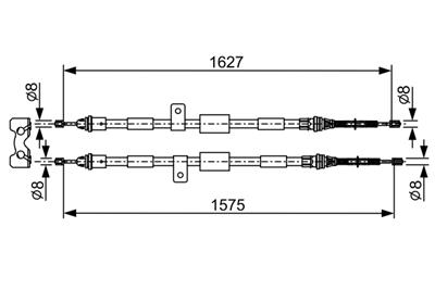 BOSCH 1 987 477 301 Číslo výrobce: BC212. EAN: 4047025106665.